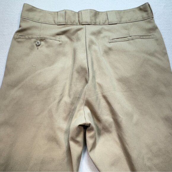 Dickies Mens 874 Original Fit Khaki Pants Size 36X32 Tn Straight Classic Casual - Picture 7 of 9